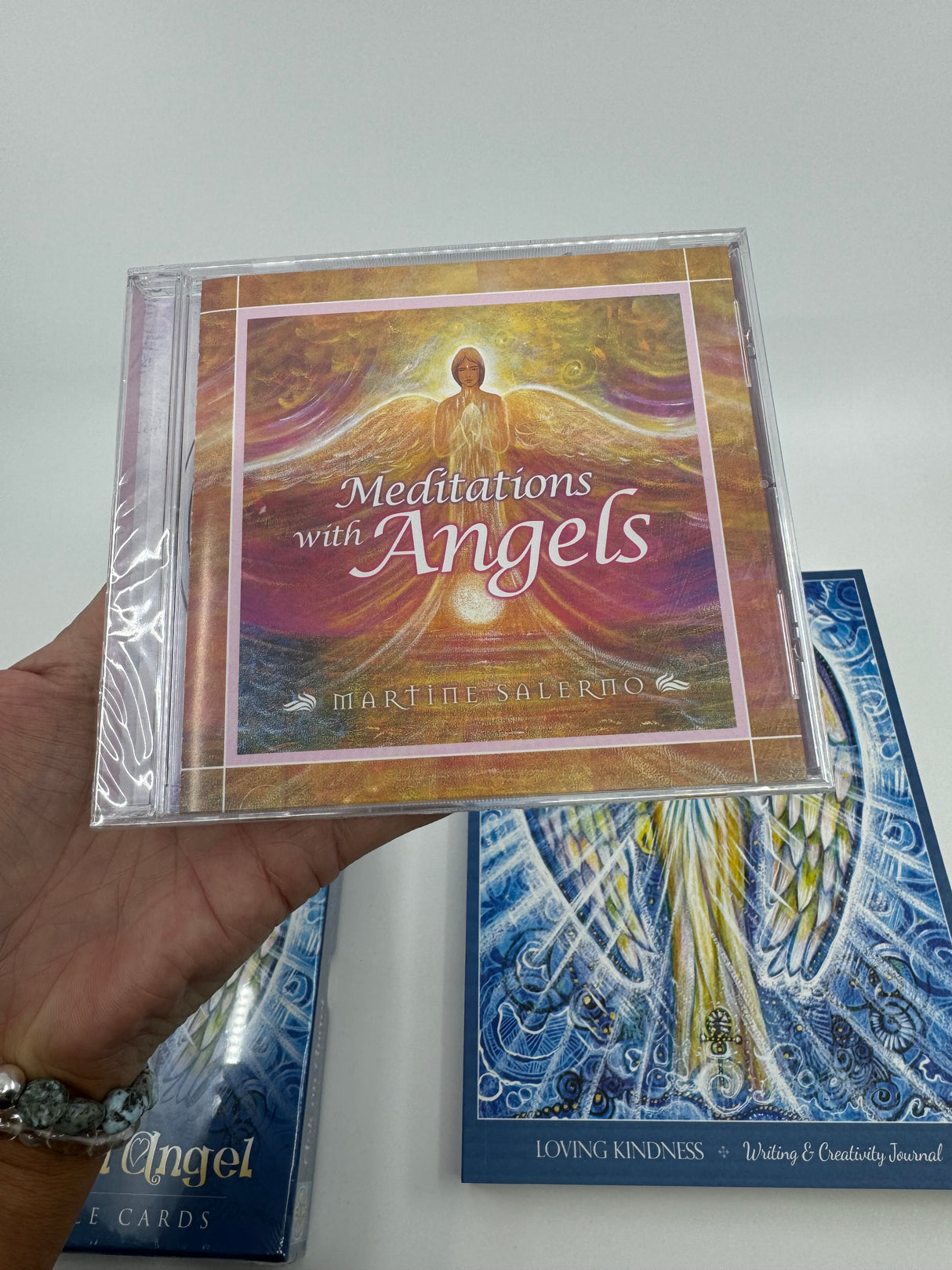 Ask an Angel Gift Set - Journal - Oracle Cards & Meditation CD