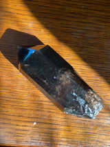 Smoky Quartz A=+ Grade Point #1 604g - “My spirit is deeply grounded in the present moment”.