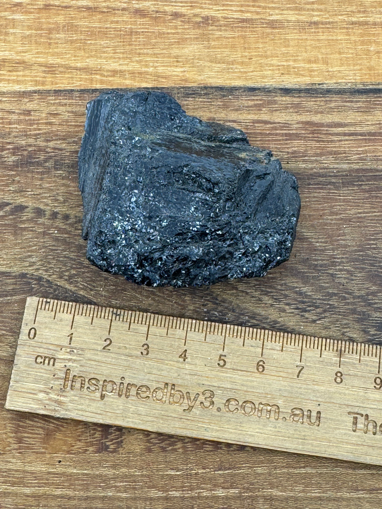 Black Tourmaline Natural Chunk - "I am safe, secure, and protected wherever I go."