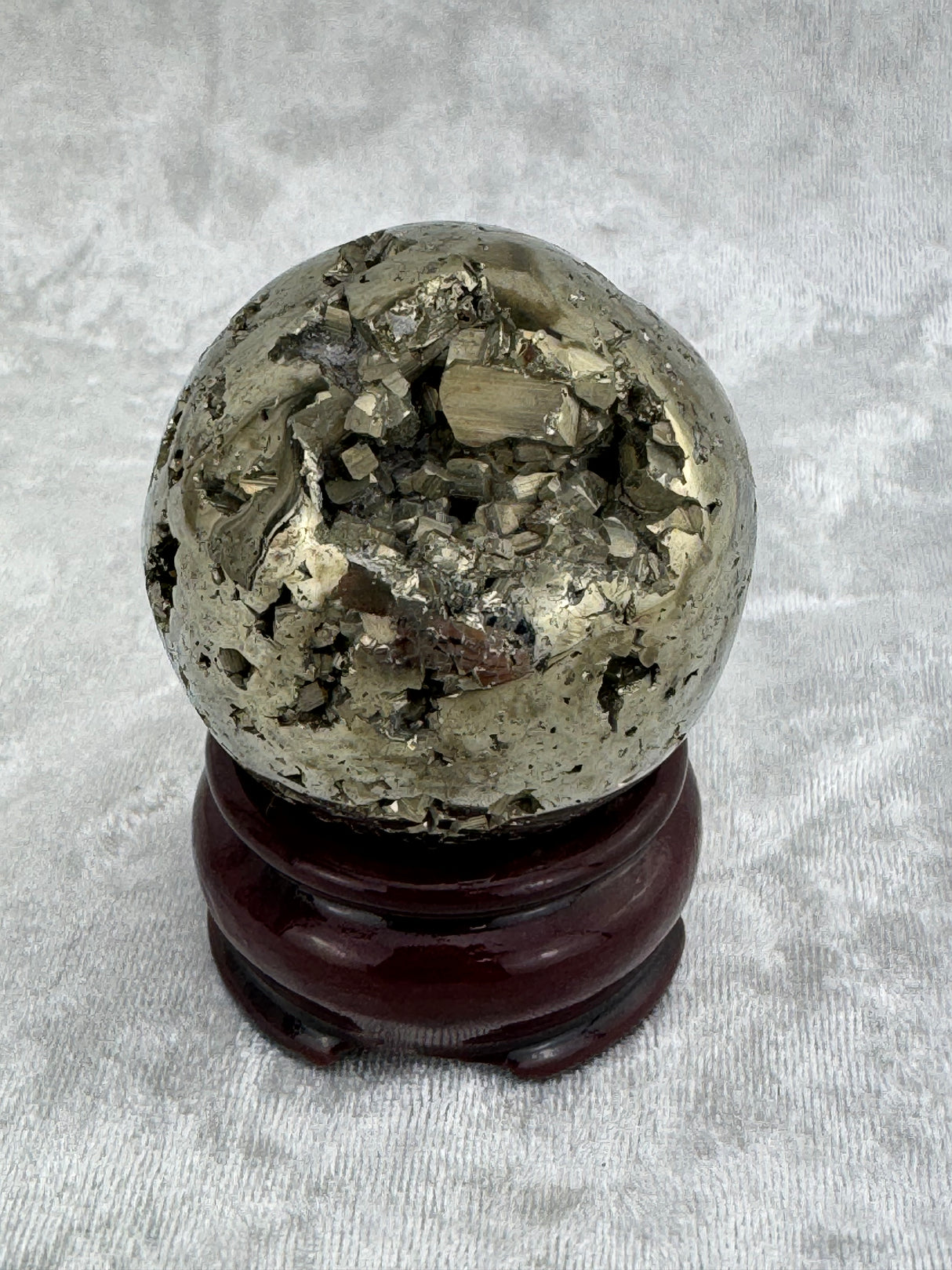 Pyrite Sphere #11 - 239g - Protection & Energy