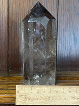 Smoky Quartz Tower #6 760g - “My spirit is deeply grounded in the present moment”.