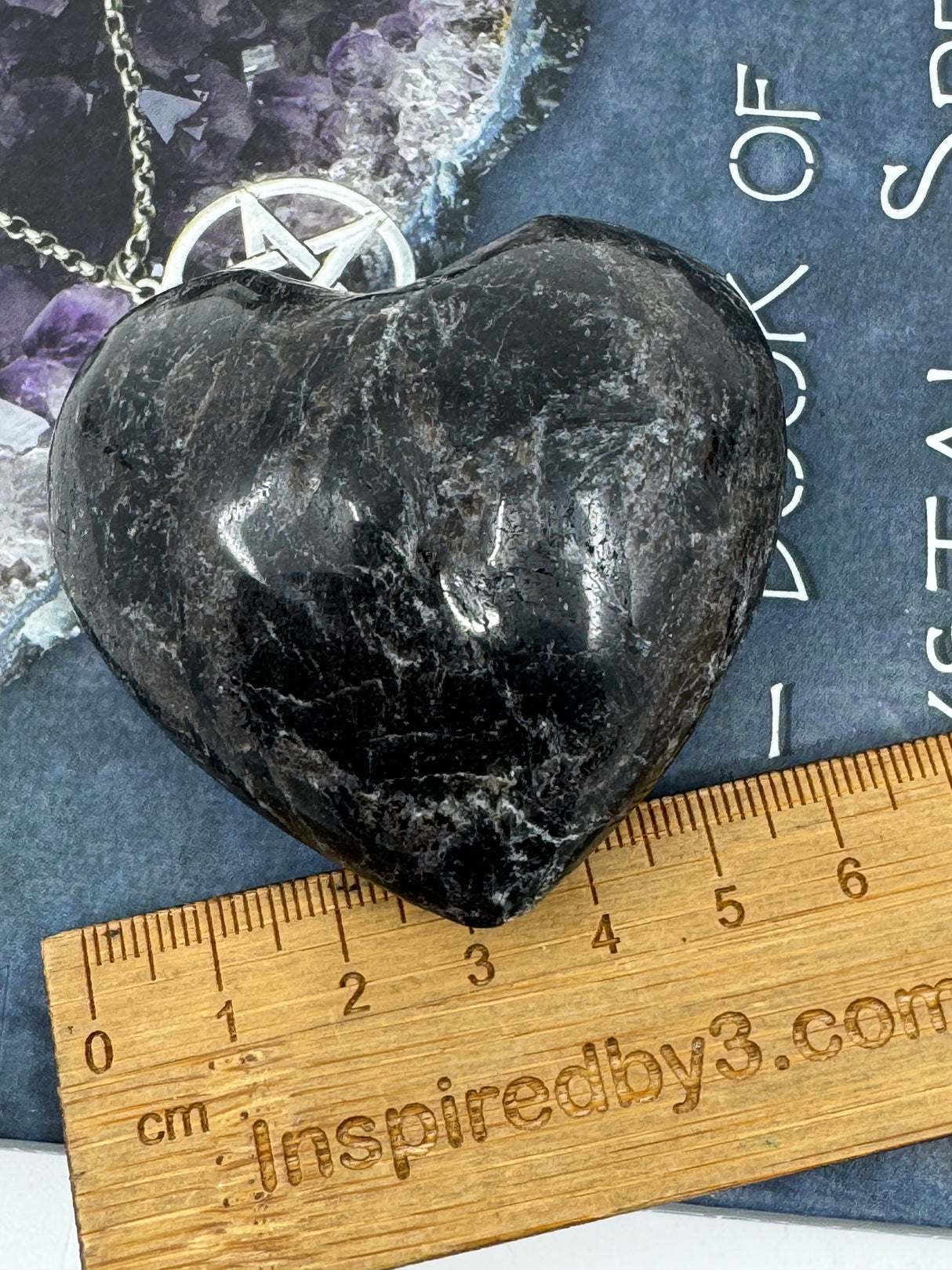 Garnet Schist Puffy Heart - "I am passionate and enthusiastic in all areas of my life."