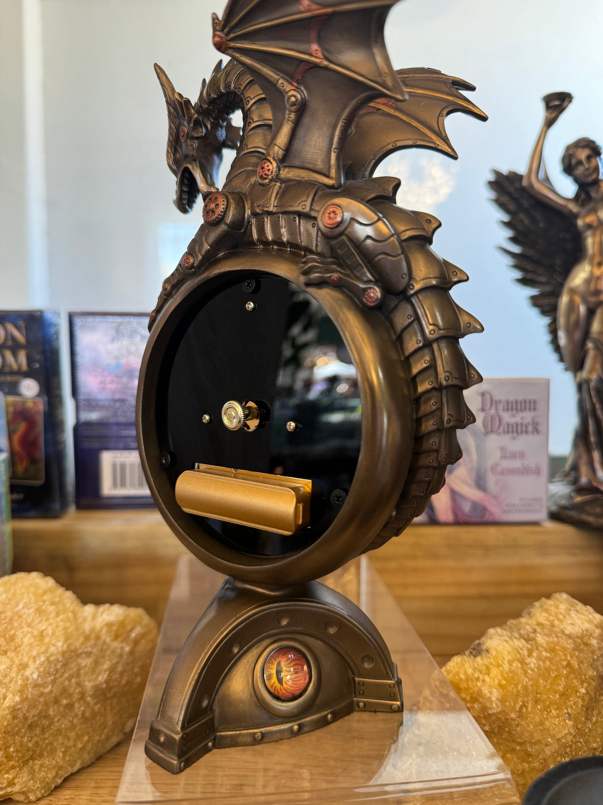 Steampunk Dragon Clock