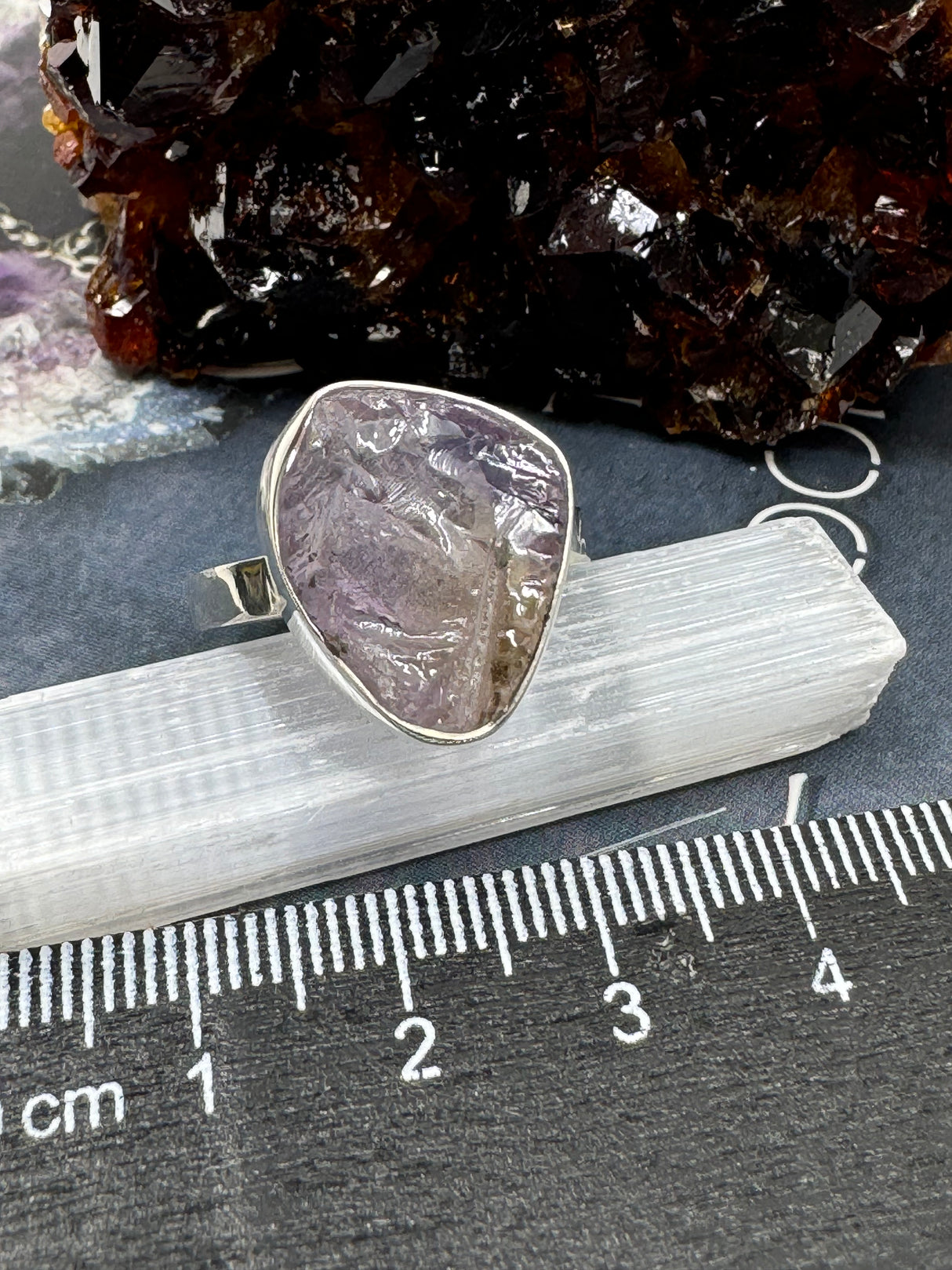 Ametrine Ring Size 11 - "I can overcome anything I set my mind to."