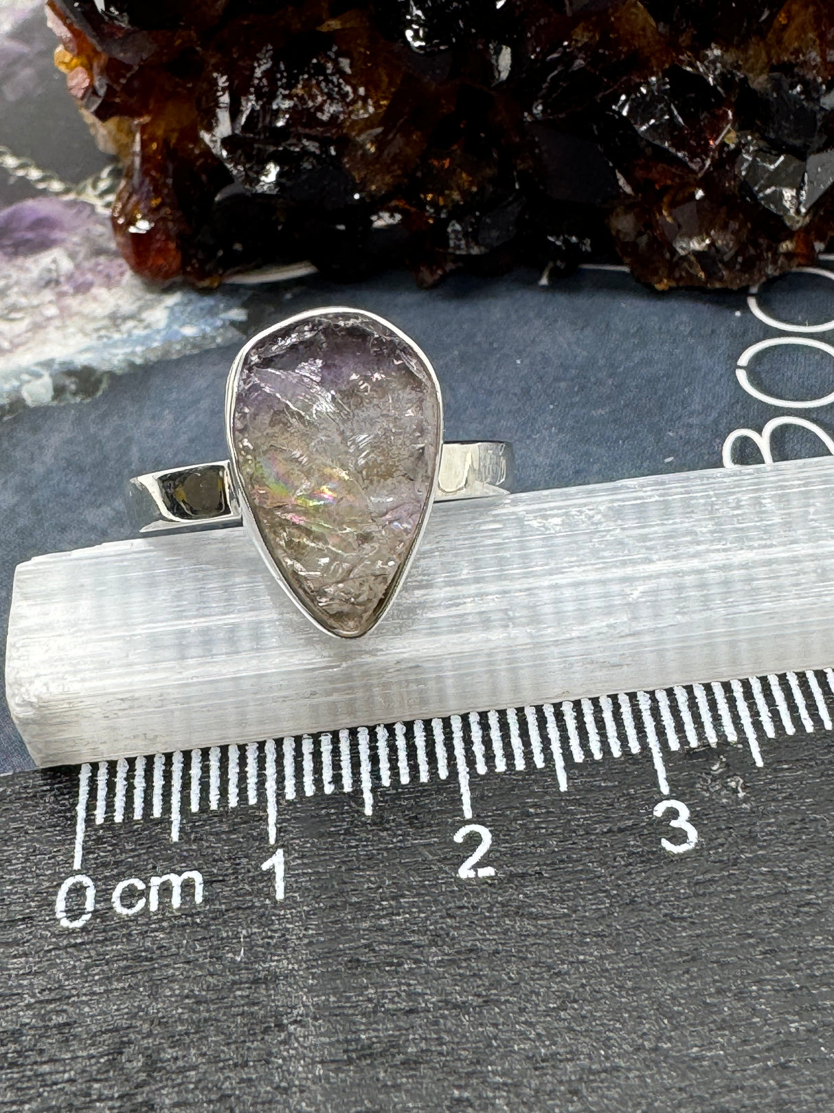 Ametrine Ring Size 11 - "I can overcome anything I set my mind to."