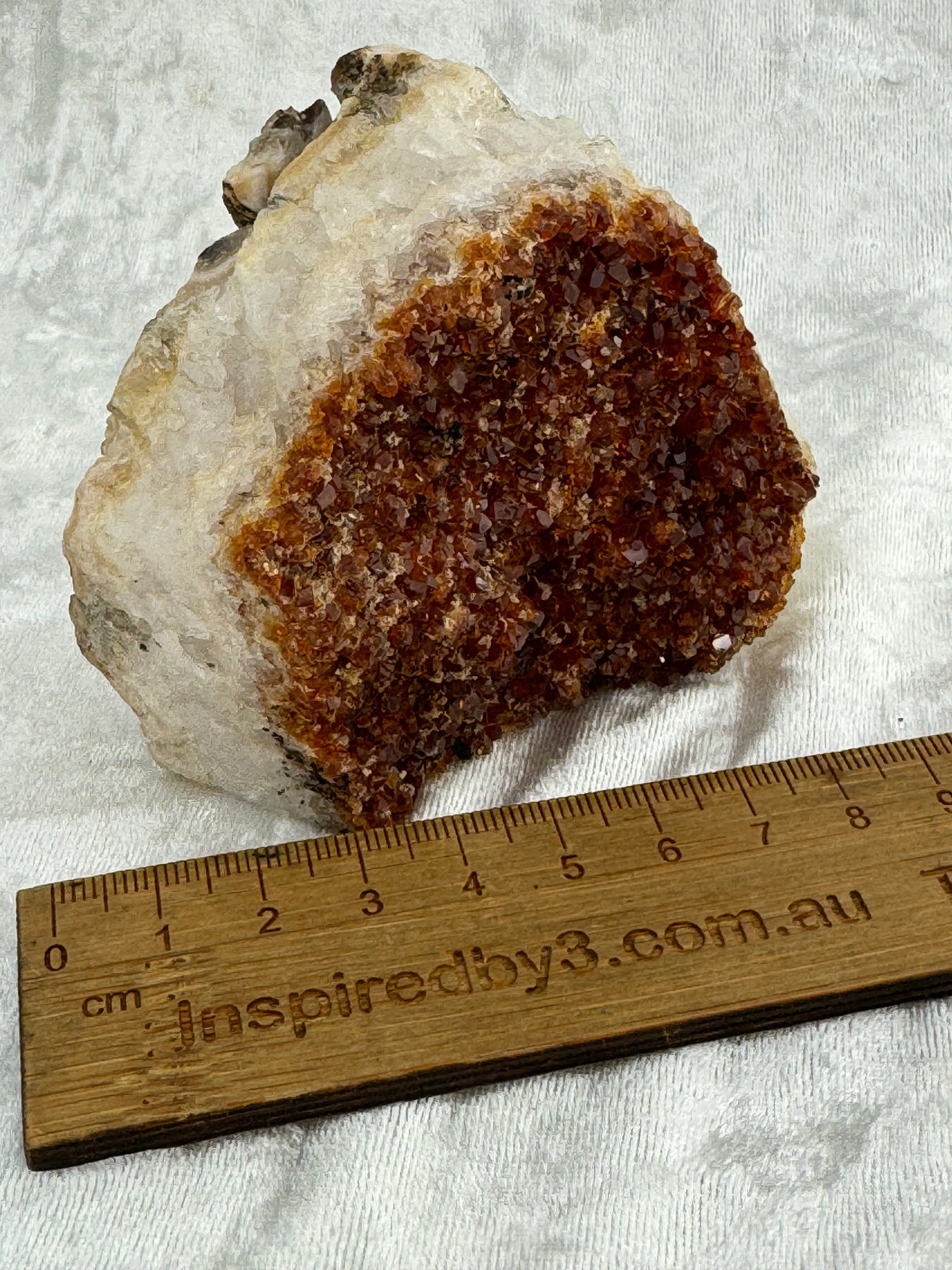 Citrine Cluster #3 358g - “I am successful in all areas of life”.