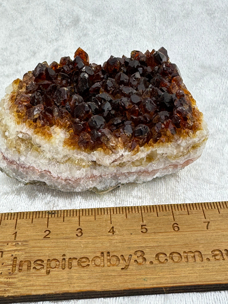 Citrine Cluster #9 205g - “I am successful in all areas of life”.