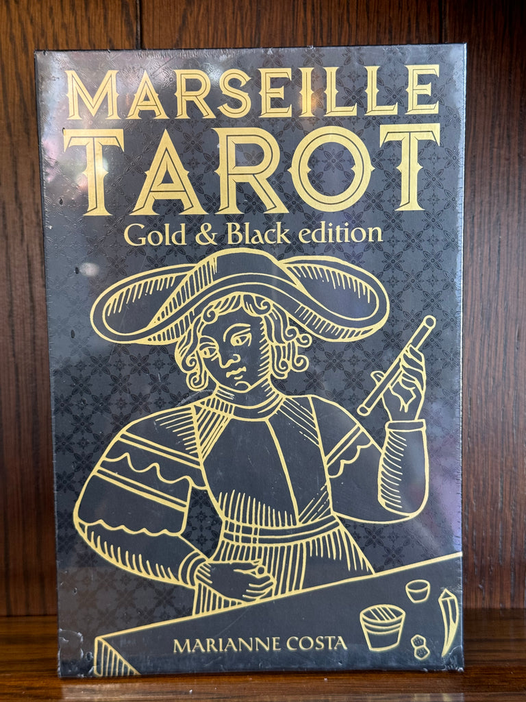 Marseille Tarot - Gold and Black Edition - Based on Madenie - Dijon, 1709