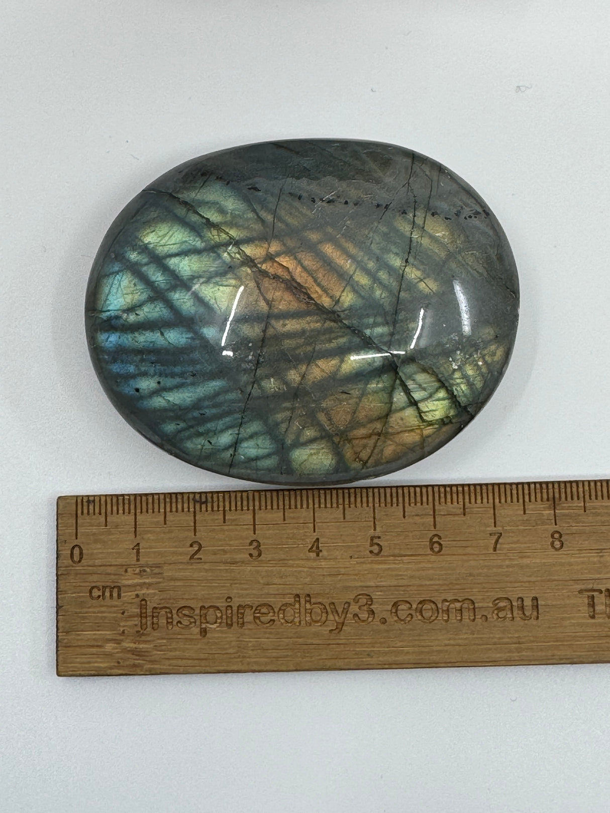 Labradorite Palmstone #2- Magic & Protection