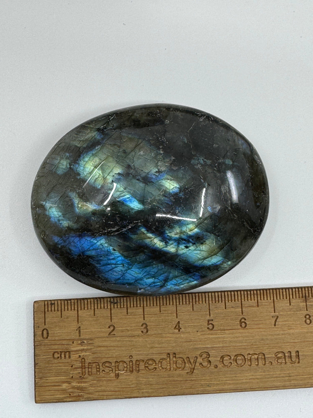 Labradorite Palmstone #8- Magic & Protection