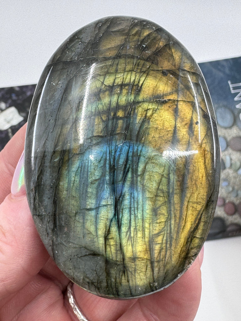 Labradorite Palmstone #14 - Magic & Protection