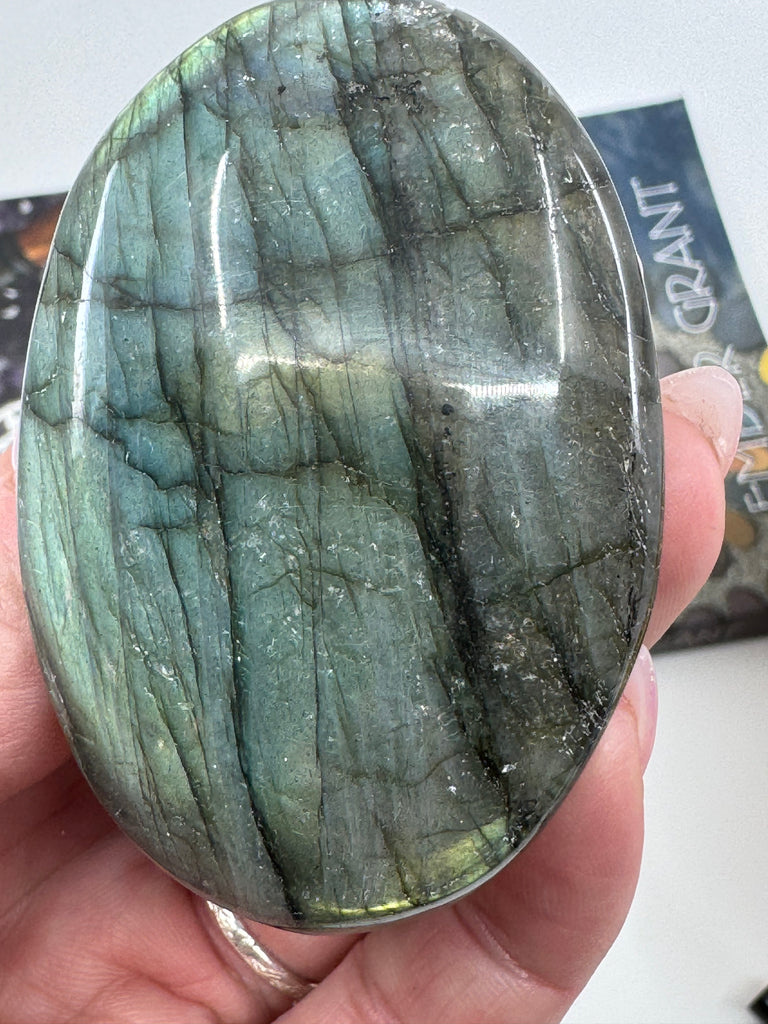 Labradorite Palmstone #14 - Magic & Protection