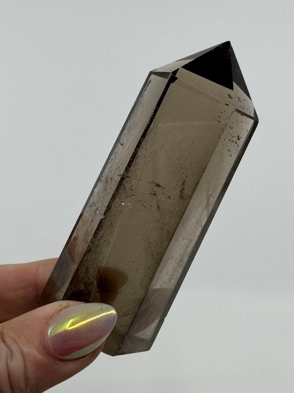 Smoky Quartz Point #2 - “My spirit is deeply grounded in the present moment”