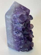 Amethyst Cluster Point A+ with polished back - #1 155g - “I trust my intuition and allow it to guide me each day”’