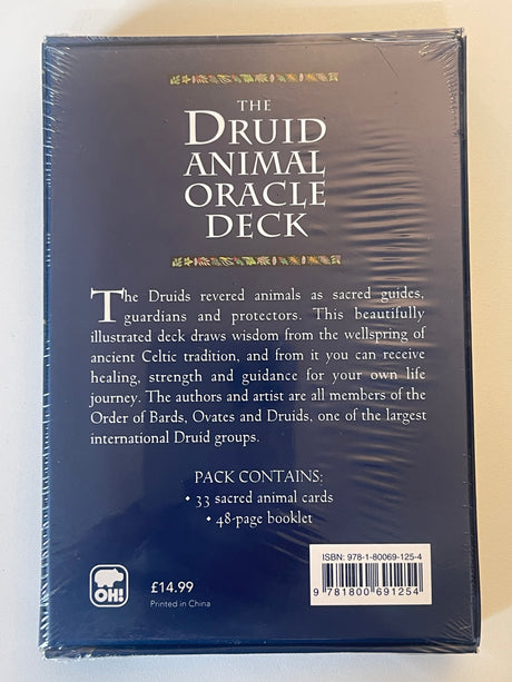 Druid Animal Deck Author : Stephanie Carr-Gomm; Philip Carr-Gomm; Bill Worthington