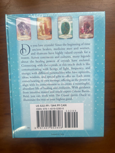 Crystal Spirits Oracle Author : Colette Baron-Reid