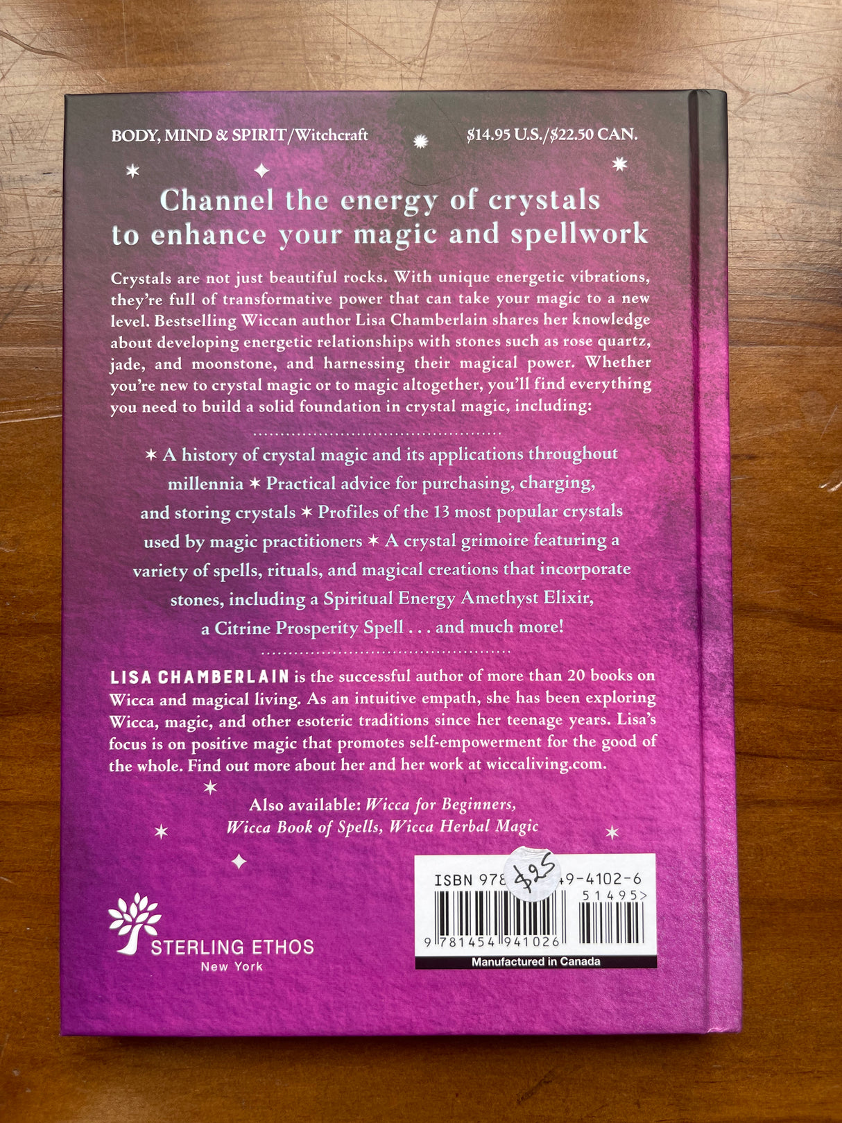 Wicca Essential Oils Magic: Accessing Your Spirit Guides & Other Beings from the Beyond - Lisa Chamberlain