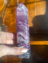 Rainbow Fluorite Point #10 517g 19cm- Focus. Motivation