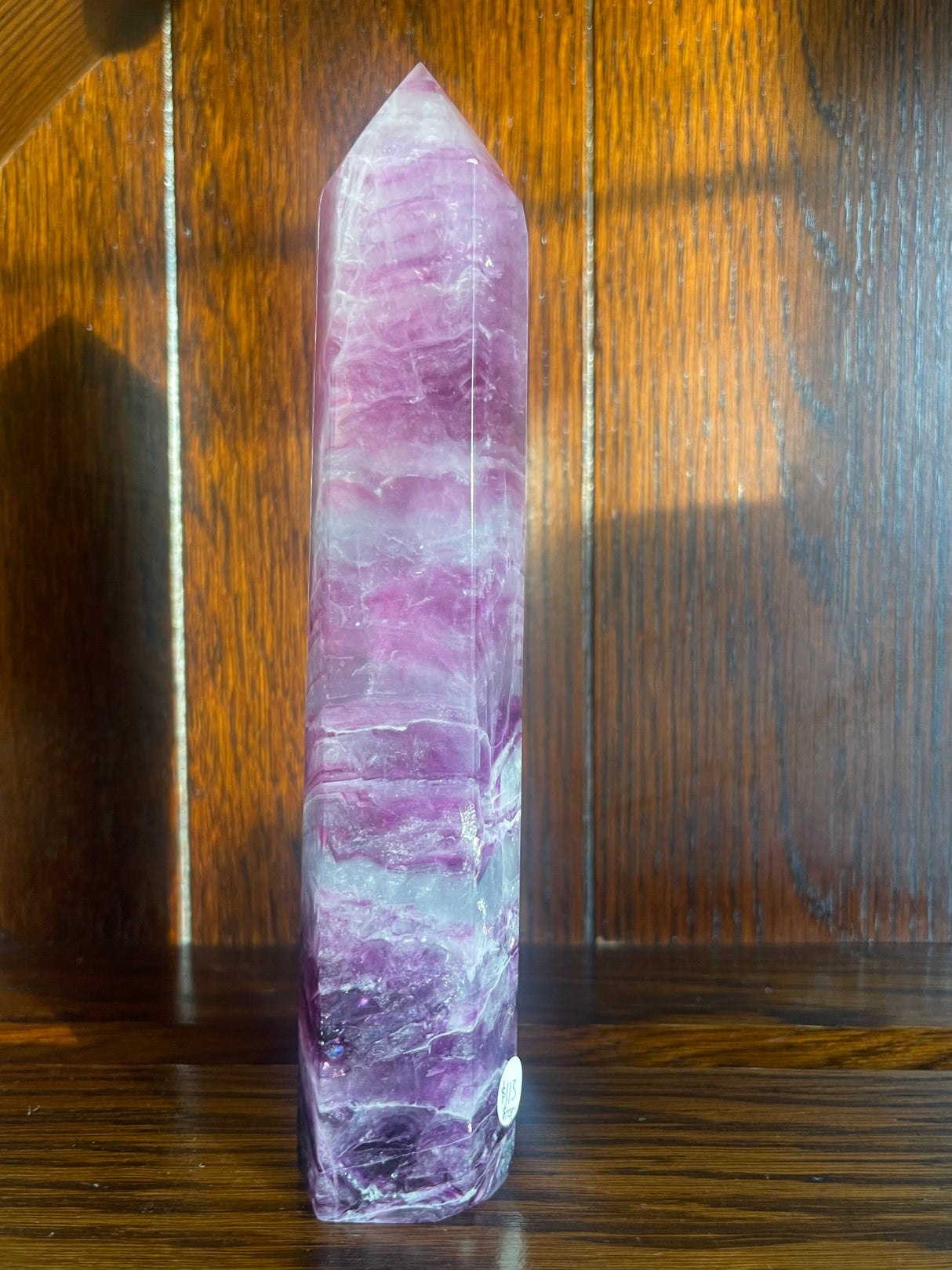 Rainbow Fluorite Point #10 517g 19cm- Focus. Motivation