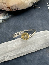 Citrine Ring Size 7 - “I am successful in all areas of life”.