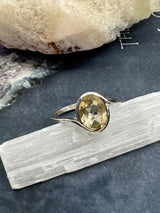 Citrine Ring Size 7 - “I am successful in all areas of life”.