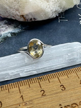 Citrine Ring Size 7 - “I am successful in all areas of life”.