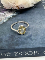 Citrine Ring Size 7 - “I am successful in all areas of life”.