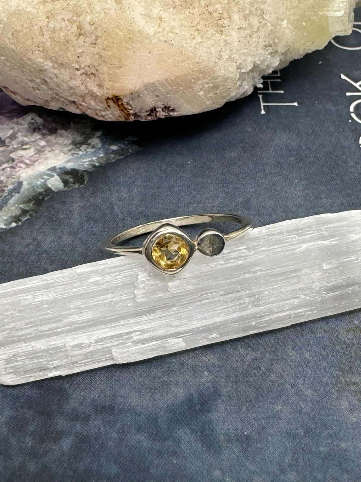 Citrine Ring Size 7 - “I am successful in all areas of life”.