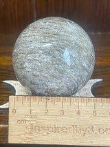 Garden Quartz Sphere #1 235g  "I let go of past hurt and allow myself to heal".