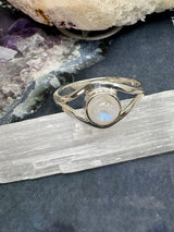 Rainbow Moonstone Ring Size 7 - “My mind is open to new possibilities and opportunities”.