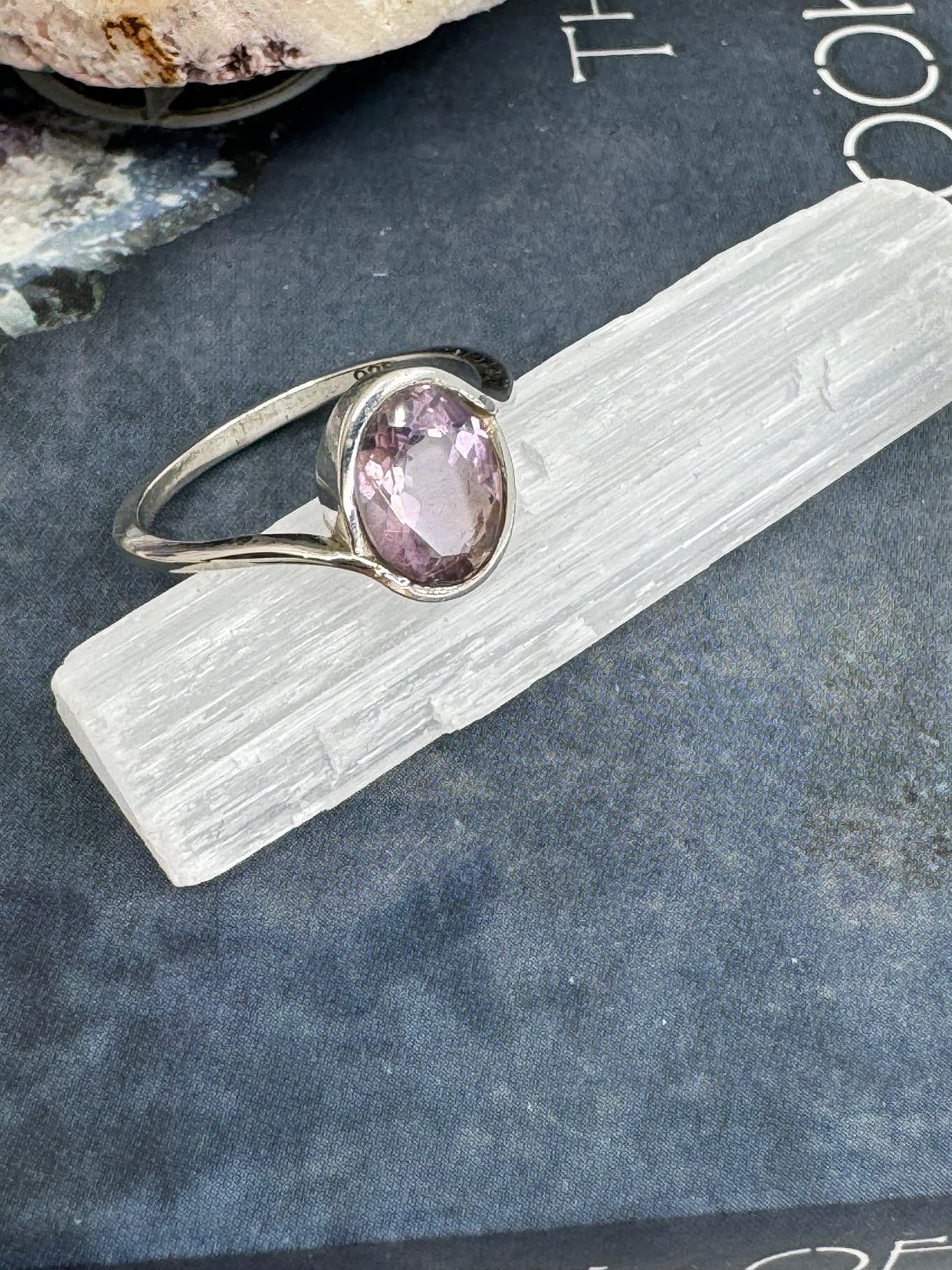 Amethyst Ring Size 7 - “I trust my intuition and allow it to guide me each day.”