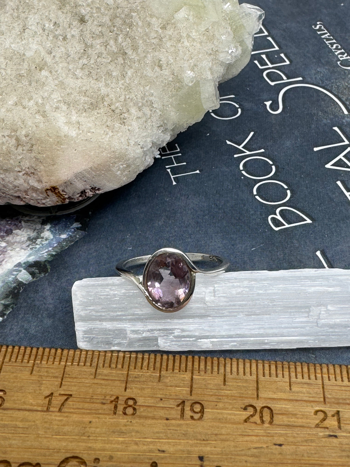 Amethyst Ring Size 7 - “I trust my intuition and allow it to guide me each day.”