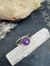 Amethyst Ring Size 7 - “I trust my intuition and allow it to guide me each day.”