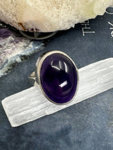 Amethyst Ring Size 7 - “I trust my intuition and allow it to guide me each day.”