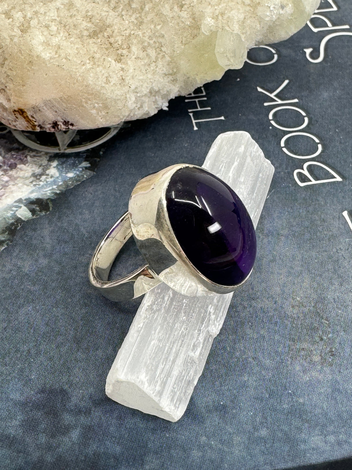 Amethyst Ring Size 7 - “I trust my intuition and allow it to guide me each day.”