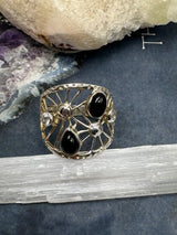 Black Onyx Ring Size 7 -"I am focused and can do anything I set my mind to."