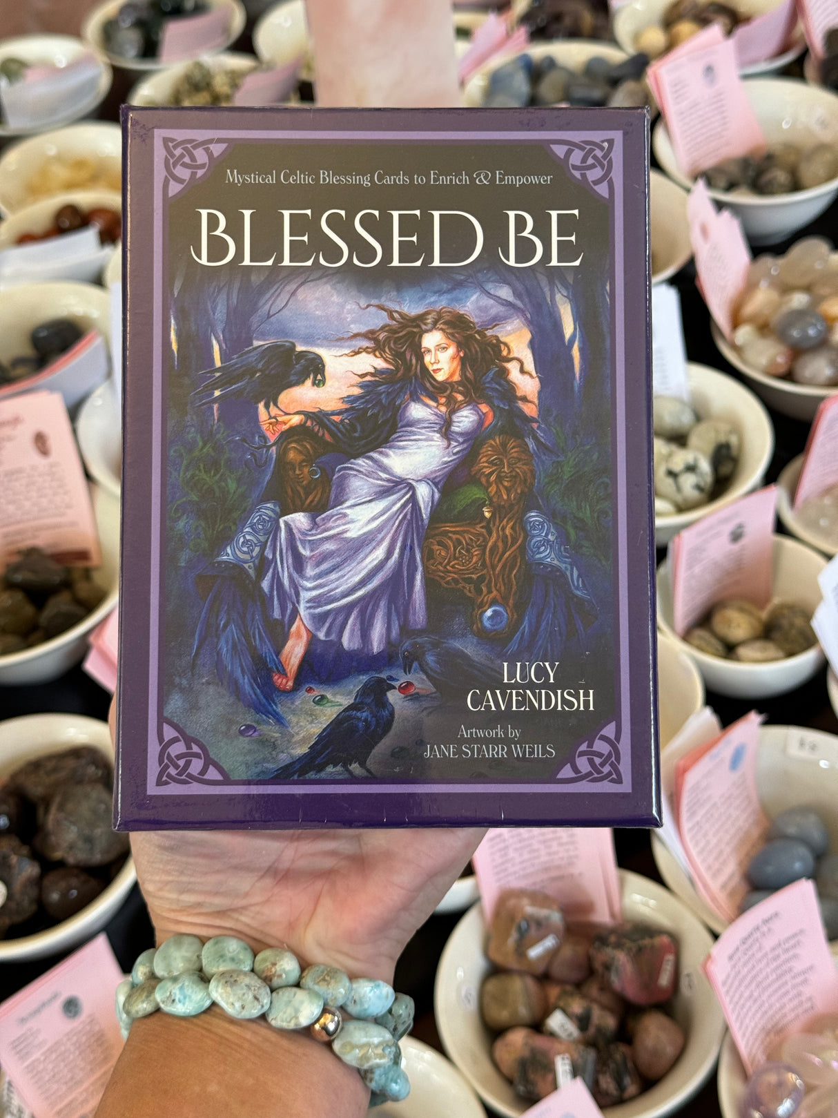 Blessed Be - Lucy Cavandish. Mystical Celtic Blessing Cards to Enrich & Empower