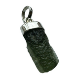 Moldavite Silver Pendant #6 2.3g - Transformation & Protection