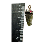 Moldavite Silver Pendant #10 2.7g- Transformation & Protection