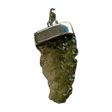 Moldavite Silver Pendant #10 2.7g- Transformation & Protection