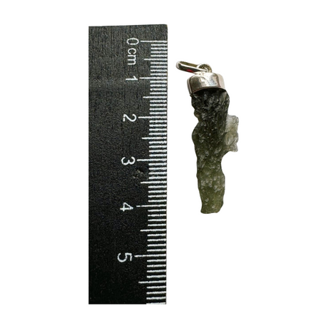 Moldavite Silver Pendant #11 2.7g- Transformation & Protection