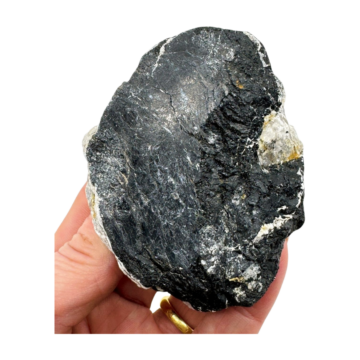 Black Tourmaline Natural 227g - "I am safe, secure, and protected wherever I go."