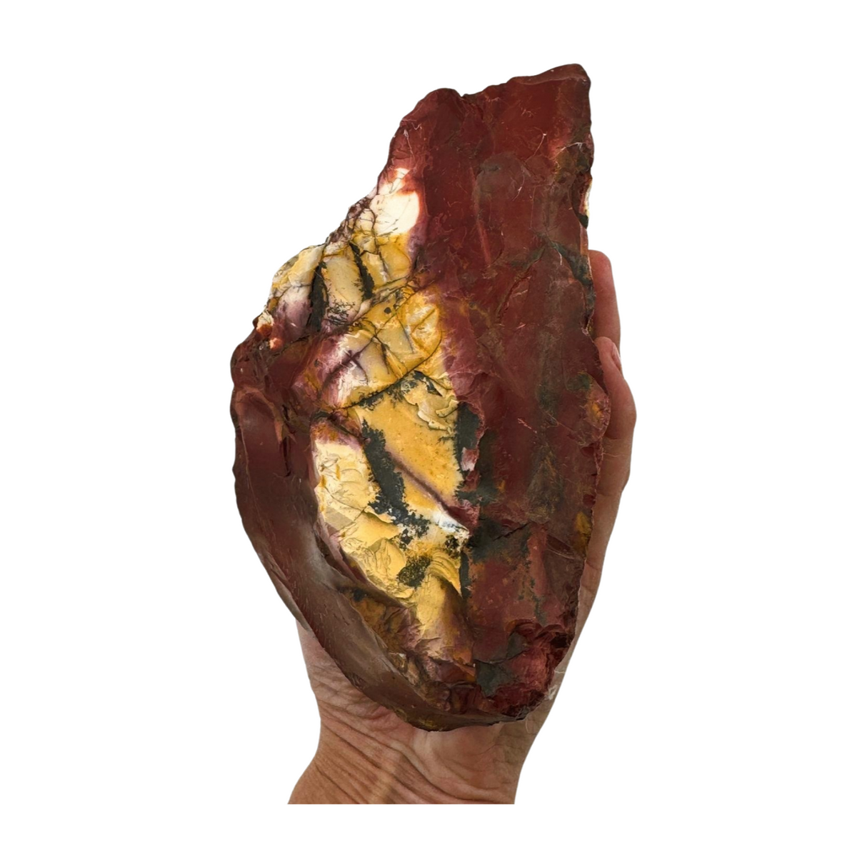 Mookaite Jasper Chunk 1.490 Kilos "I am calm and embrace change with an open mind."