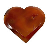 Carnelian Heart 159g - "I am full of creative energy and new ideas."