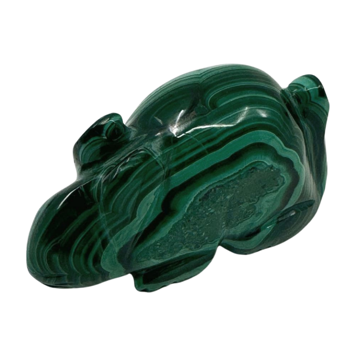 Malachite Mouse Hand-carved - Amplifies Energy