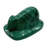 Malachite Mouse Hand-carved - Amplifies Energy