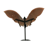 Pink Amethyst Wings Carving on Stand 524g - “ I am a strong and loving person”.