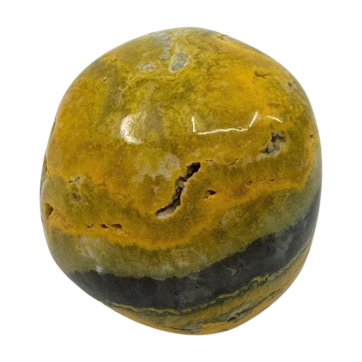 Bumble Bee Jasper Nugget -  "I am ready to manifest my greatest dreams and desires."