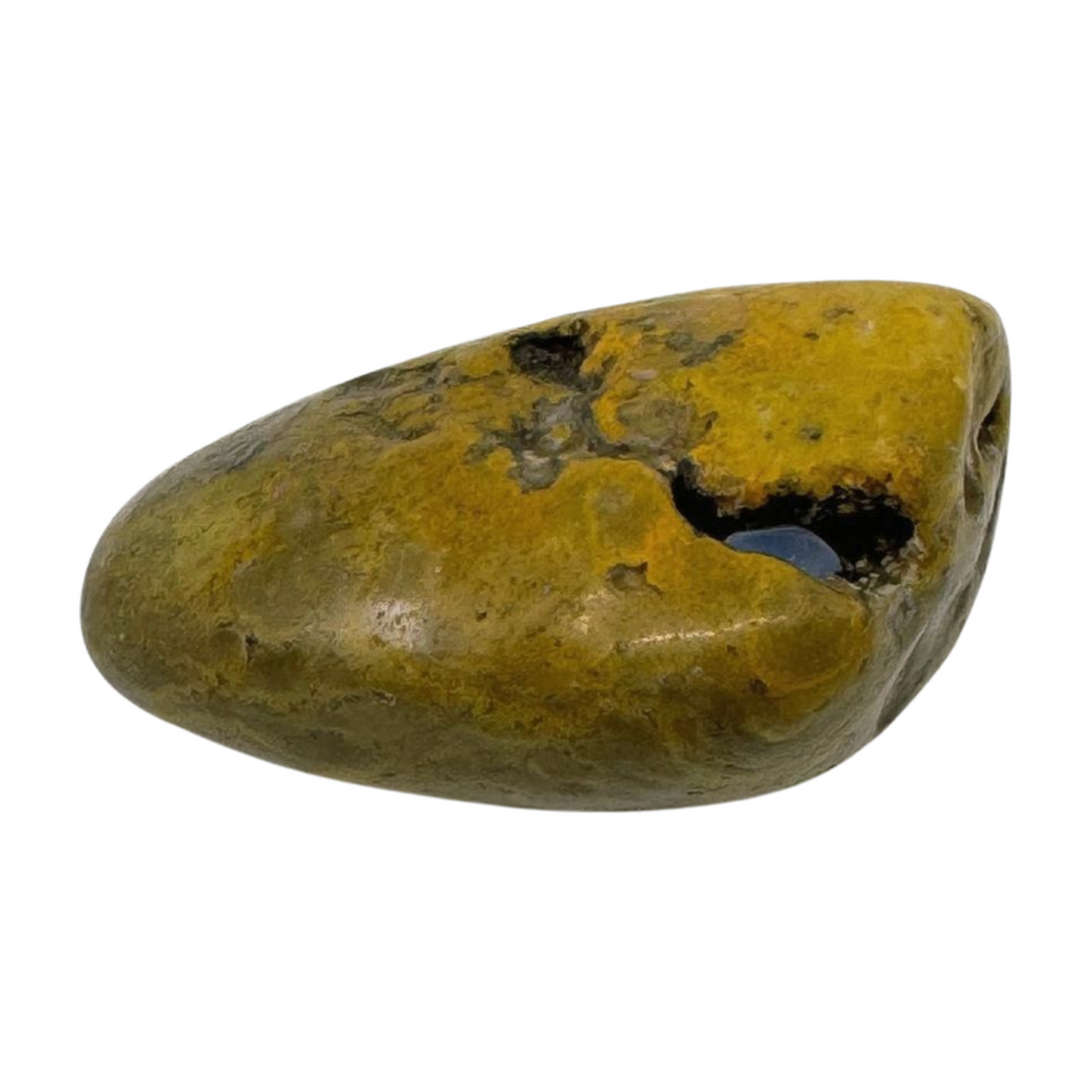 Bumble Bee Jasper Nugget -  "I am ready to manifest my greatest dreams and desires."