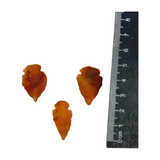 Carnelian Arrowhead - "I am full of creative energy and new ideas."